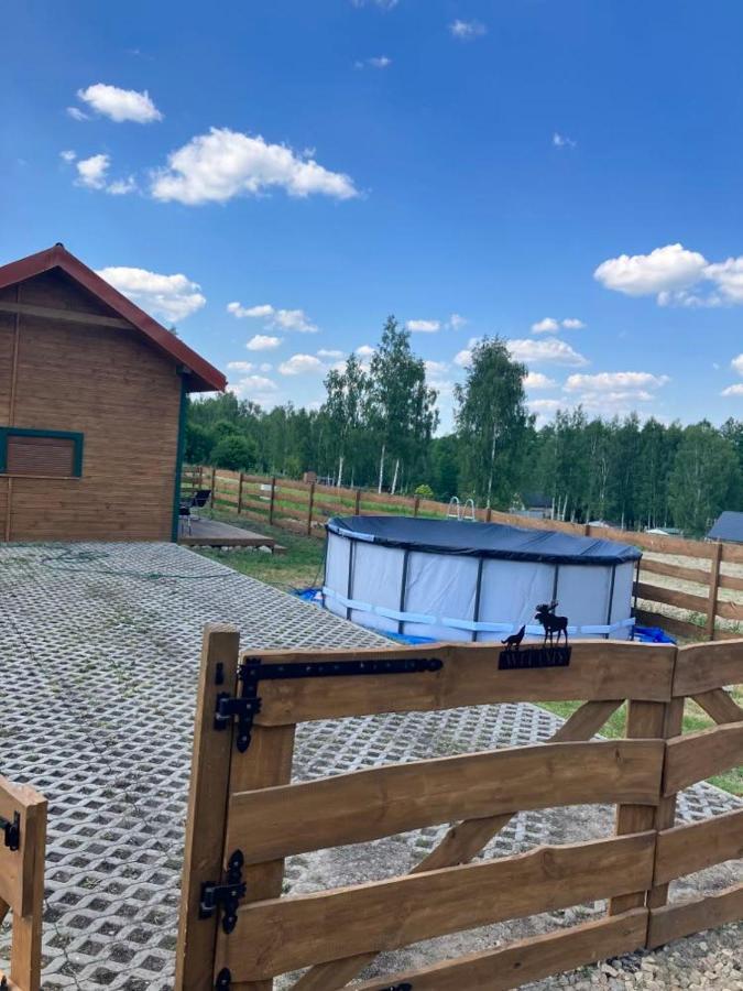 Zielona Chatka Nad Sapina Pozezdrze Exterior foto
